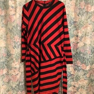 Eloquii Striped Dress